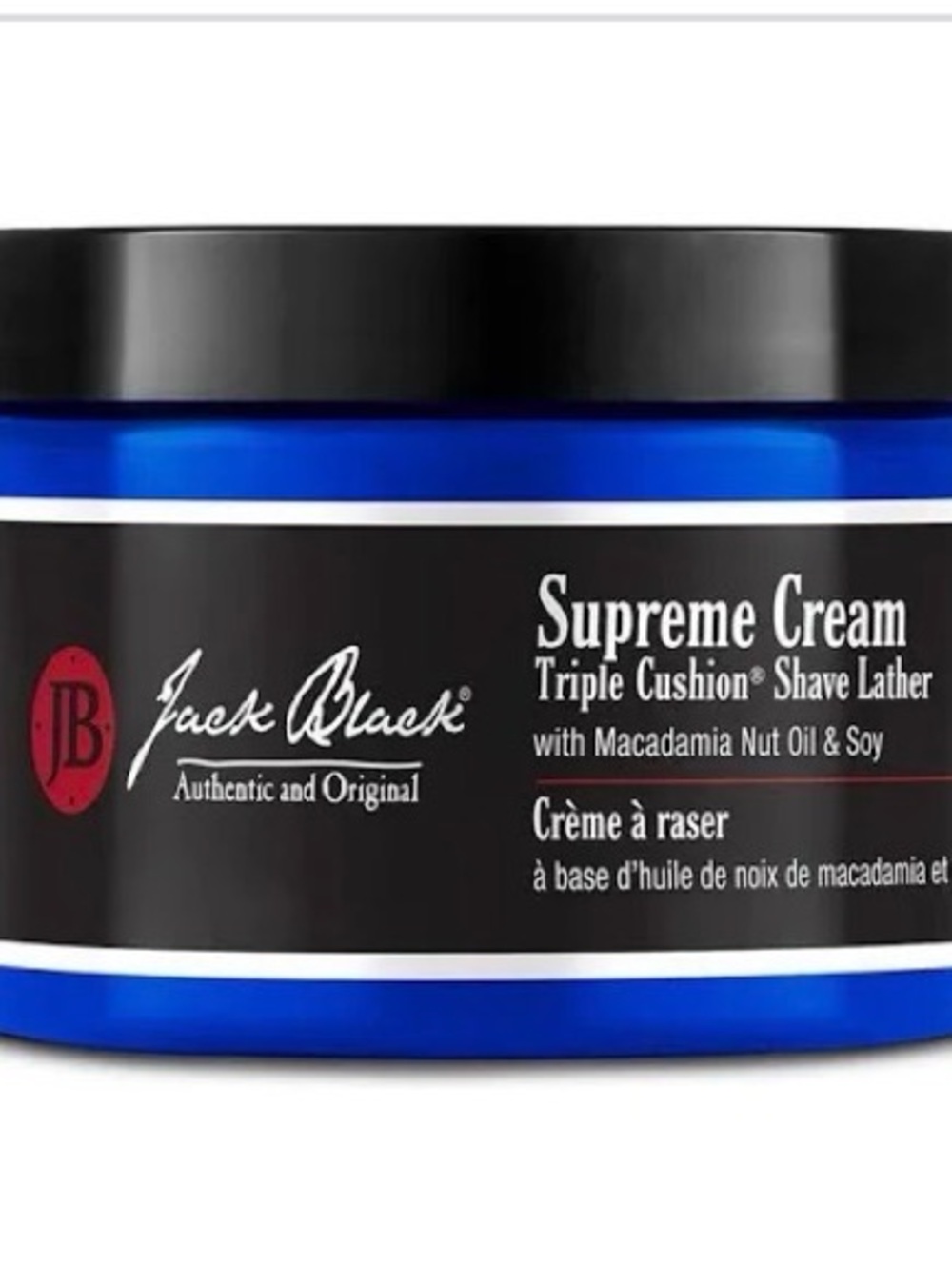 Jack Black Supreme Cream Triple Cushion Shave Lather